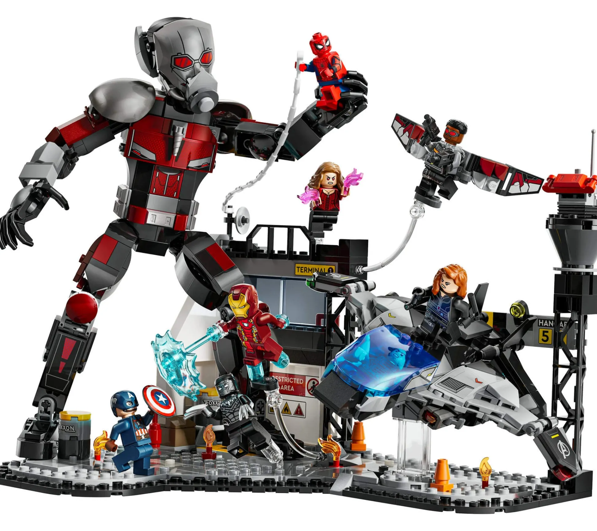 ToyHouse LEGO Marvel Captain America: Civil War 736-Piece Action Battle Playset* Lego Marvel|Lego Shop