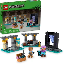 ToyHouse LEGO Minecraft The Armory Building Adventure Set 21252 - 203 Pieces* Lego Shop