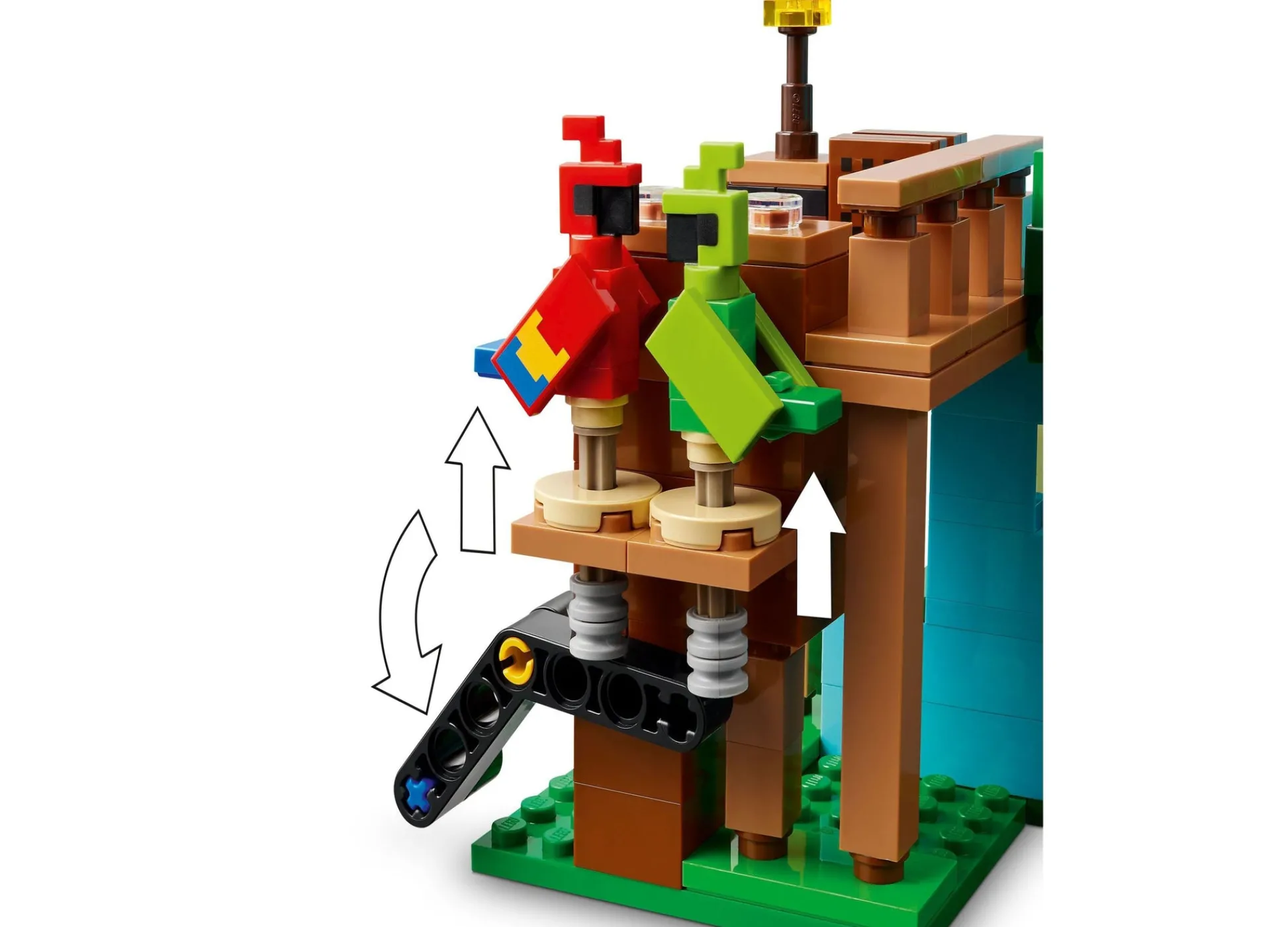 Macy's - Supplier LEGO Minecraft The Parrot Houses Interactive Building Set 21282 - 535 Pieces* Lego Shop