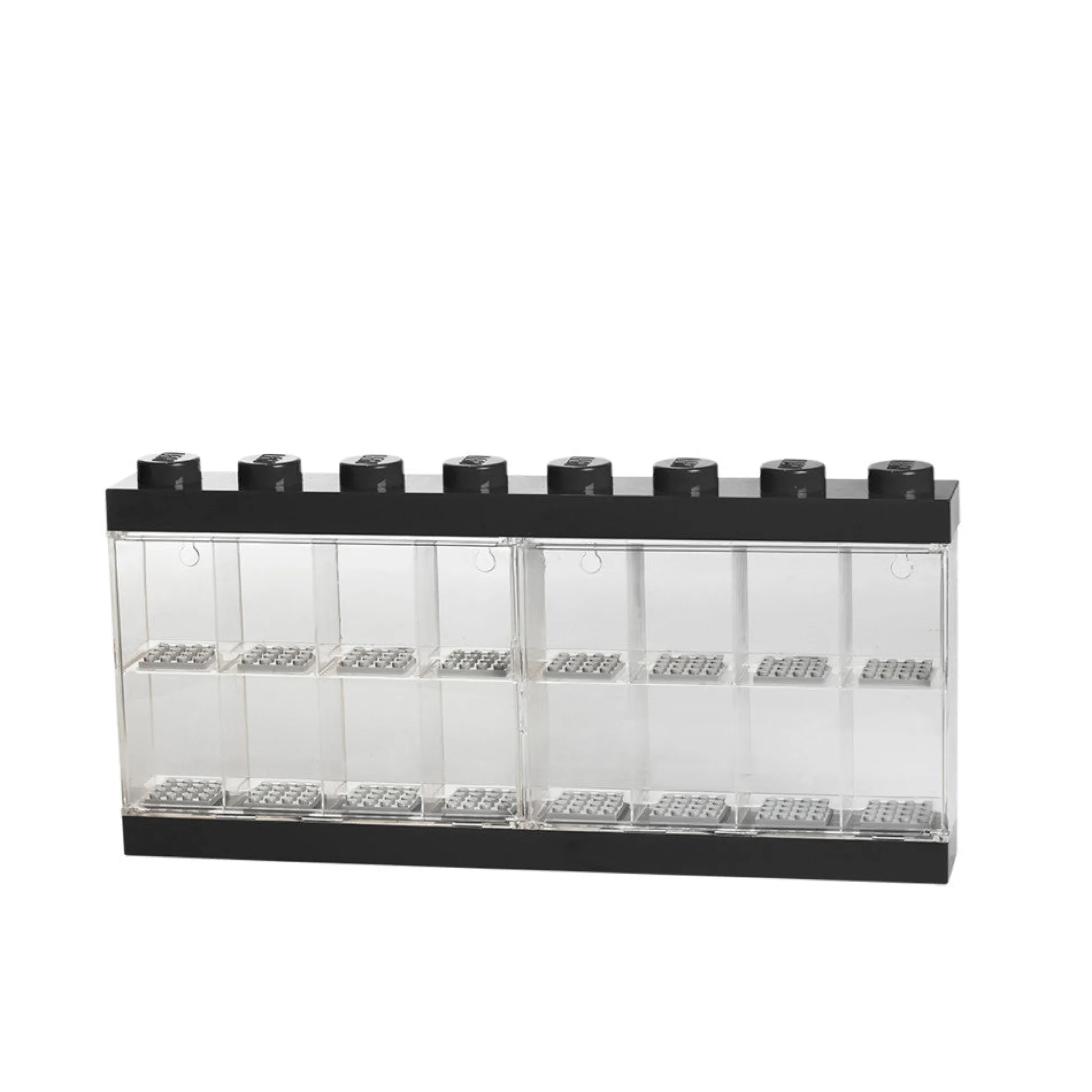 Flat River Group LEGO Minifigure Display Case 16, Versatile Black Showcase* Tables, Storage & Accessories|Lego Shop