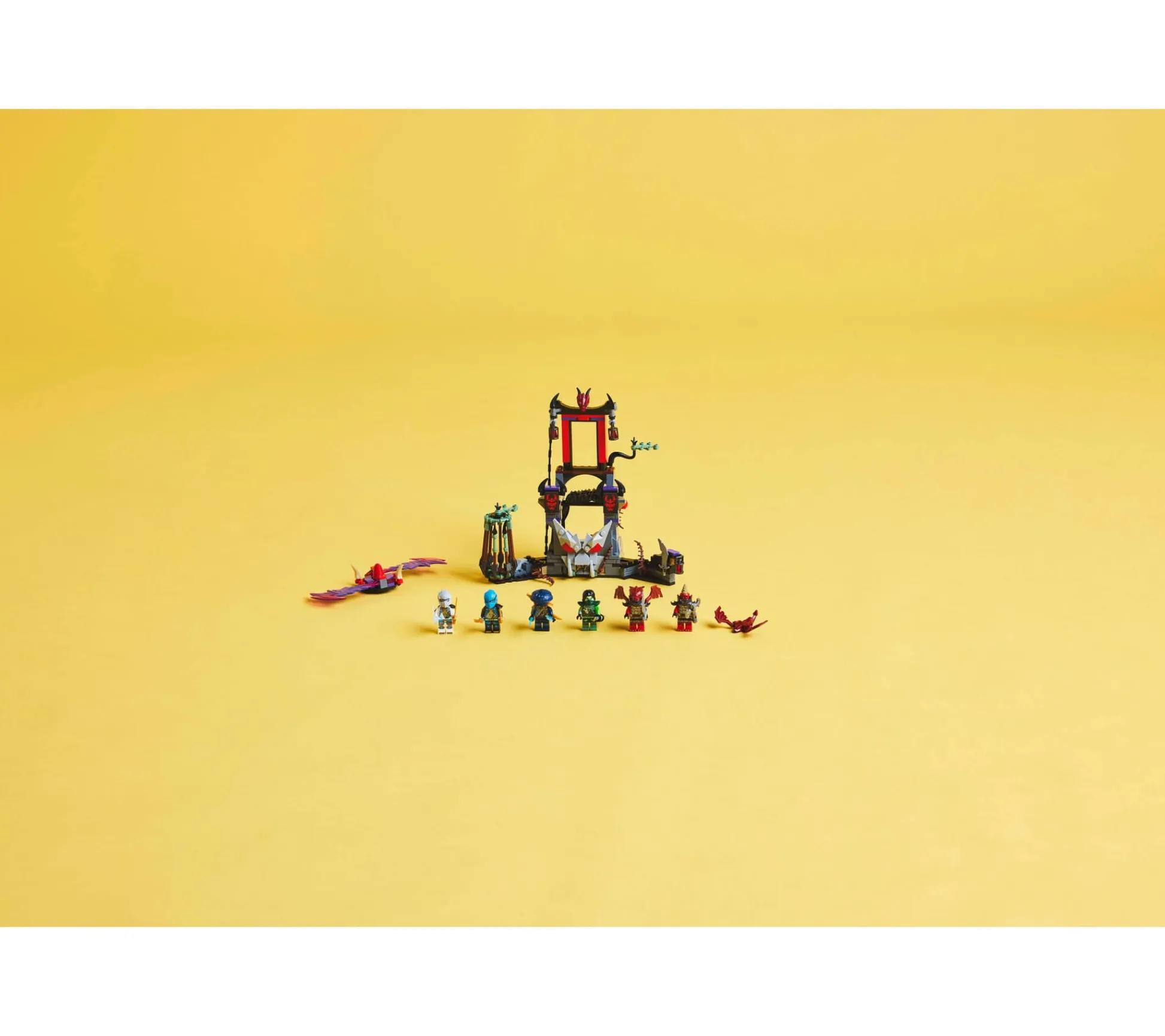ToyHouse LEGO NINJAGO Dragonian Storm Village 305-Piece Battle Arena Playset 71841* Lego Ninjago|Lego Shop