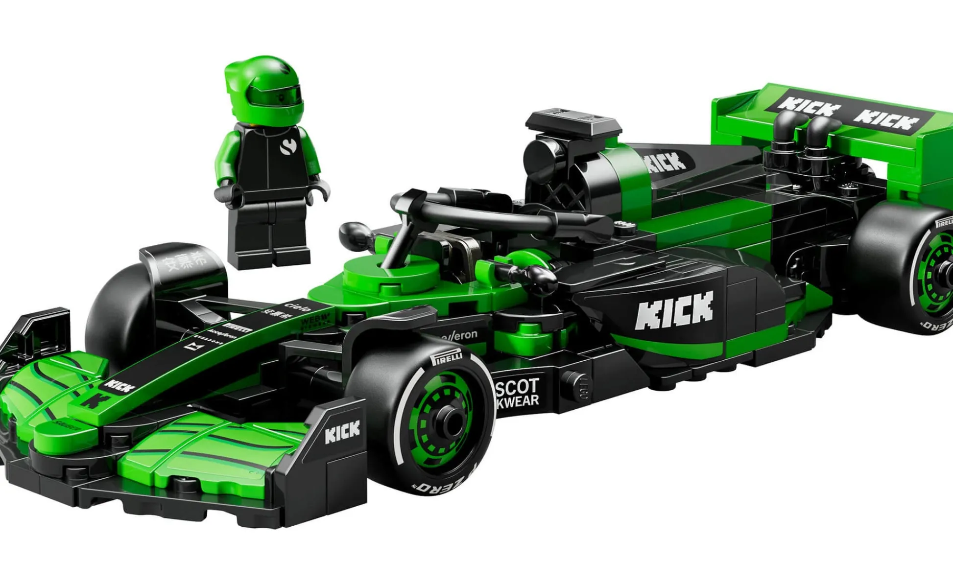 ToyHouse LEGO Speed Champions KICK Sauber F1 Team C44 Race Car Toy Vehicle 77247* Lego Speed Champions|Lego Shop