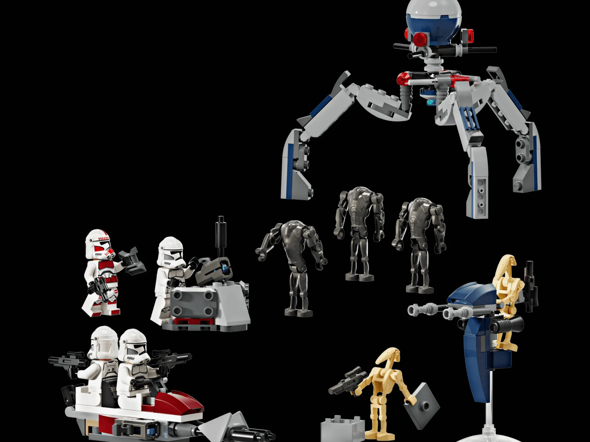 ToyHouse LEGO Star Wars Clone Trooper & Battle Droid Battle Pack 75372 - 215 Pieces* Lego Star Wars|Lego Shop