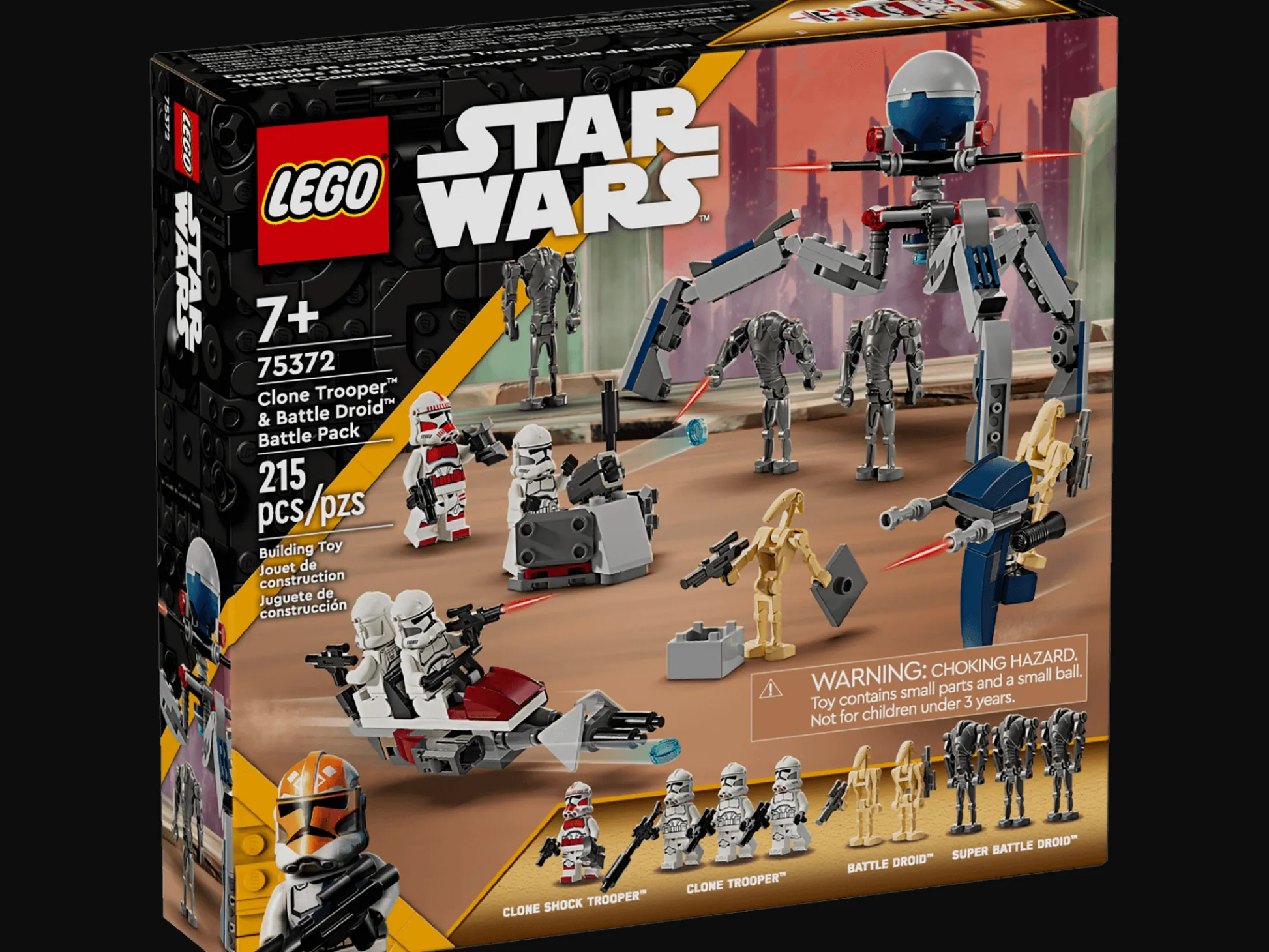ToyHouse LEGO Star Wars Clone Trooper & Battle Droid Battle Pack 75372 - 215 Pieces* Lego Star Wars|Lego Shop