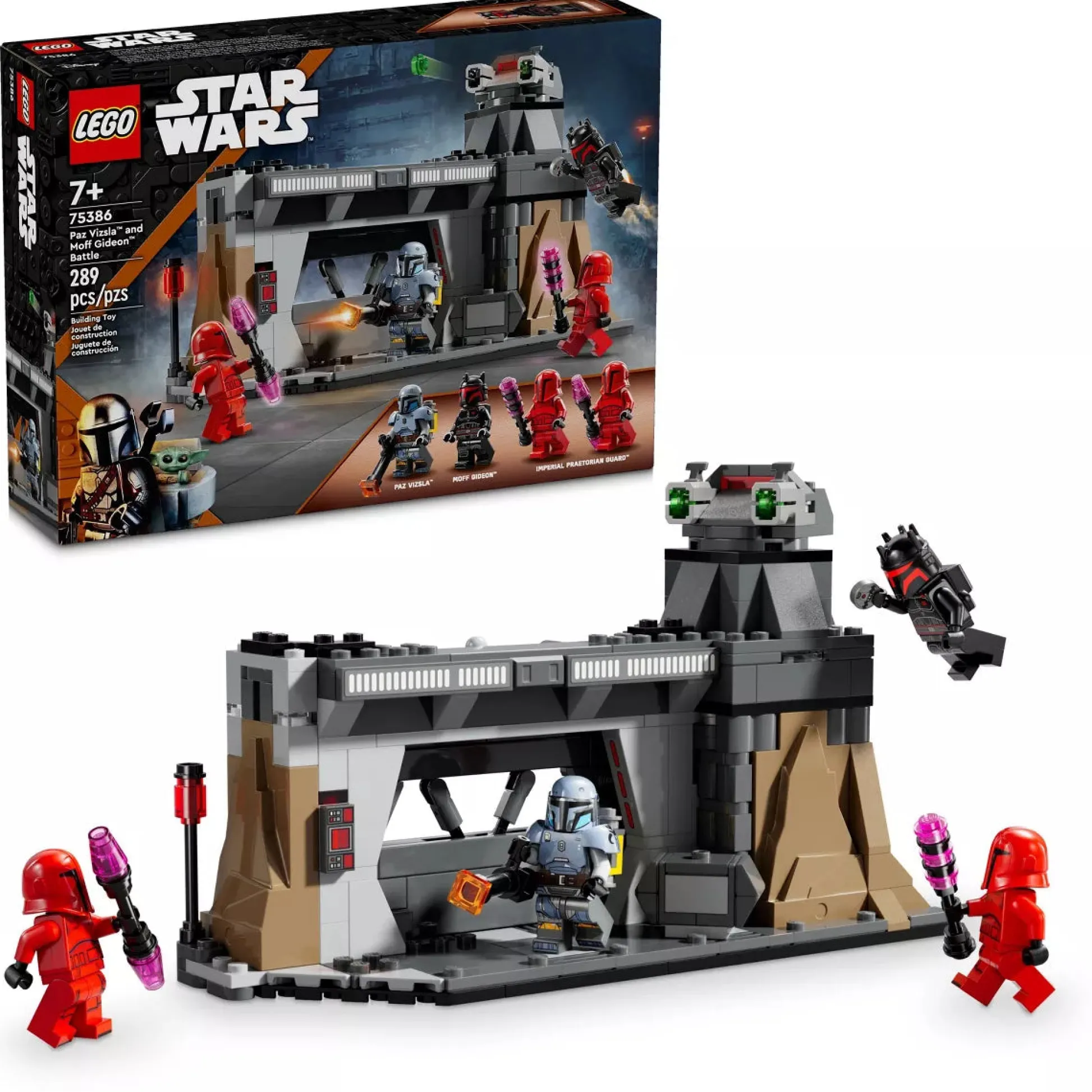 ToyHouse LEGO Star Wars Mandalorian 75386 Paz Vizsla & Moff Gideon Battle Set* Lego Star Wars|Lego Shop