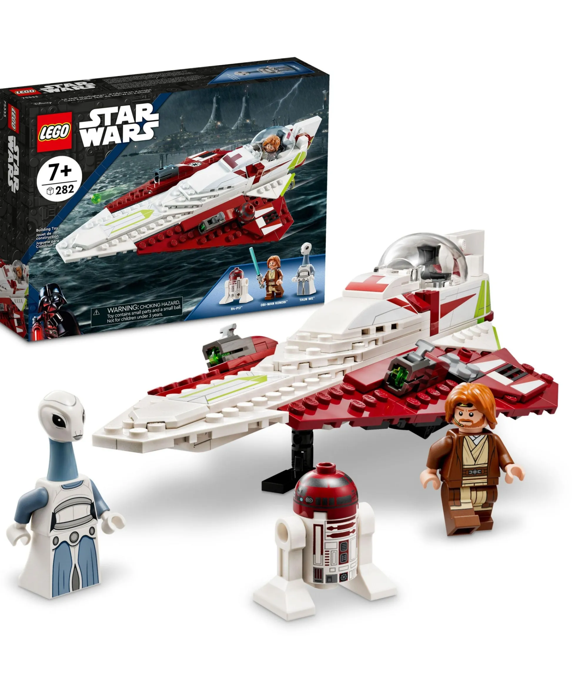 ToyHouse LEGO Star Wars Obi-Wan Kenobi's Jedi Starfighter 75333 Building Kit - 282 Pieces* Lego Star Wars|Lego Shop