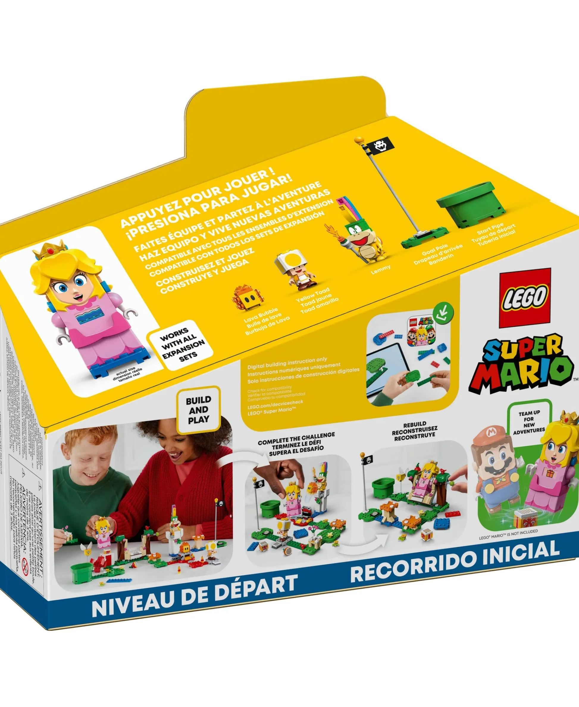 ToyHouse LEGO Super Mario Adventures with Peach Starter Course - 354 Piece Building Kit* Lego Super Mario|Lego Shop