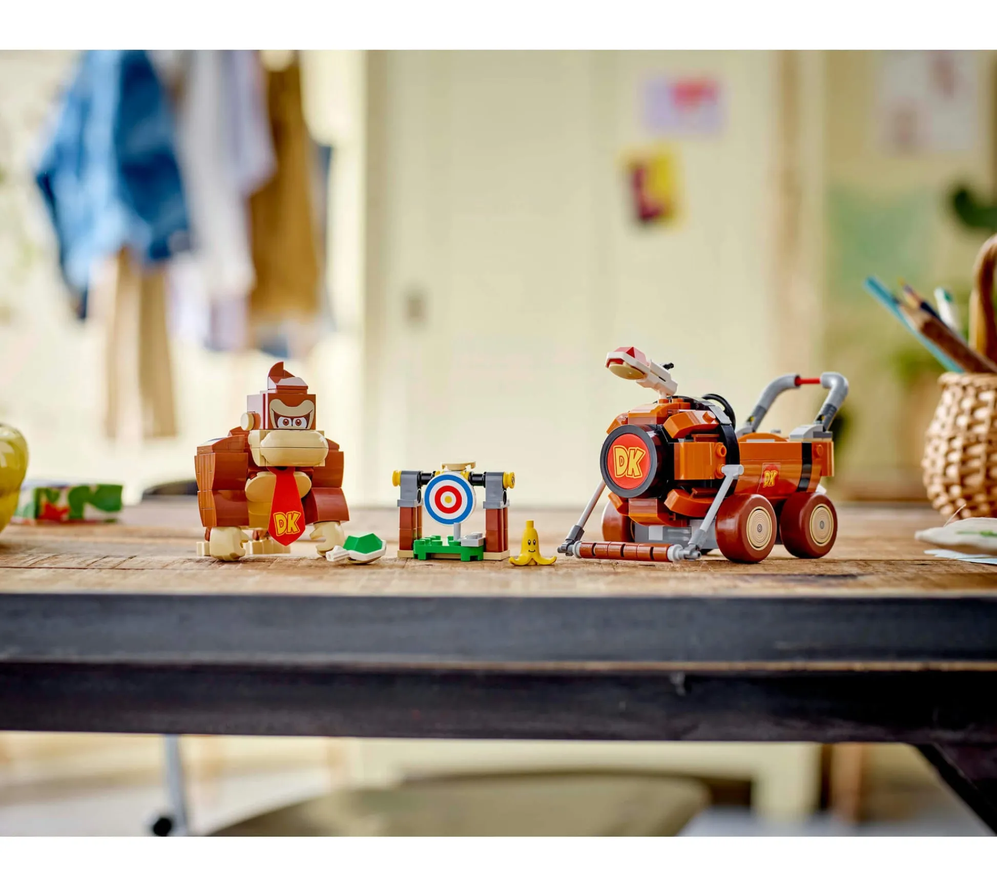 ToyHouse LEGO Super Mario: Mario Kart Donkey Kong & DK Jumbo 387-Piece Racing Set* Lego Super Mario|Lego Shop