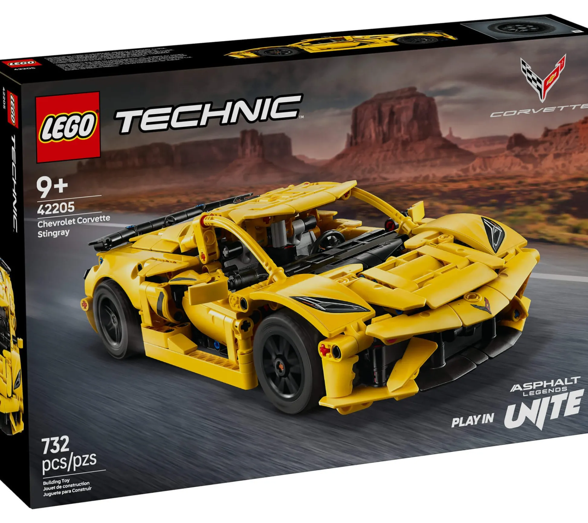 ToyHouse LEGO Technic Chevrolet Corvette Stingray 732-Piece Model Kit* Lego Technic|Lego Shop