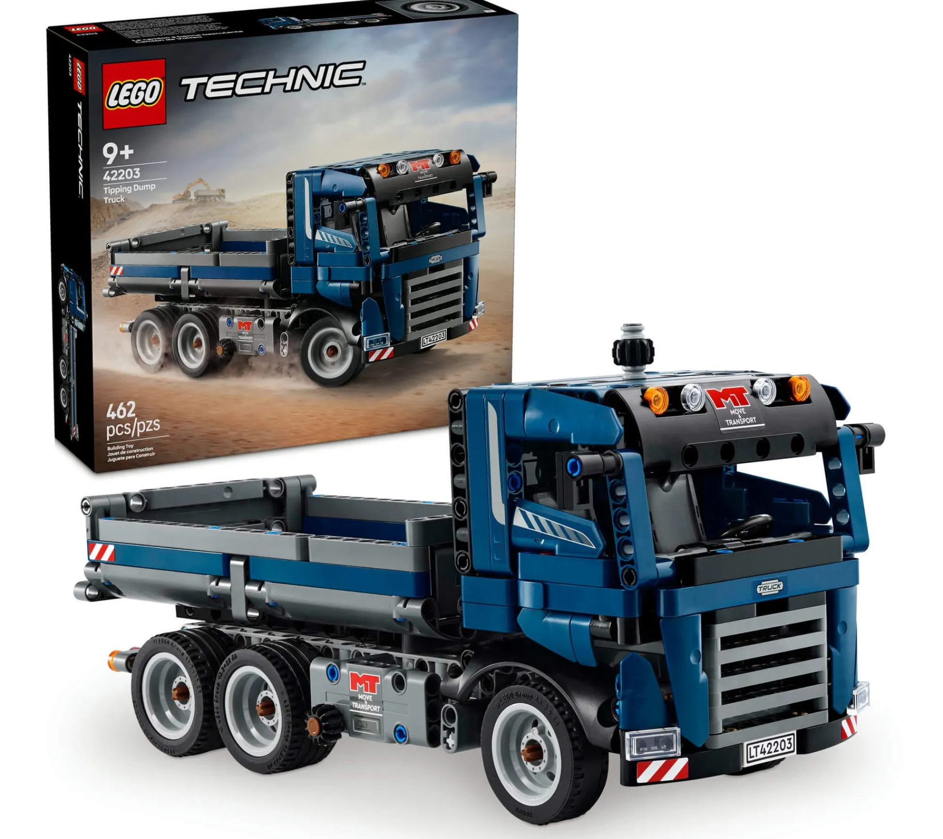 ToyHouse LEGO Technic 462-Piece Tipping Dump Truck Toy - Blue* Lego Technic|Lego Shop
