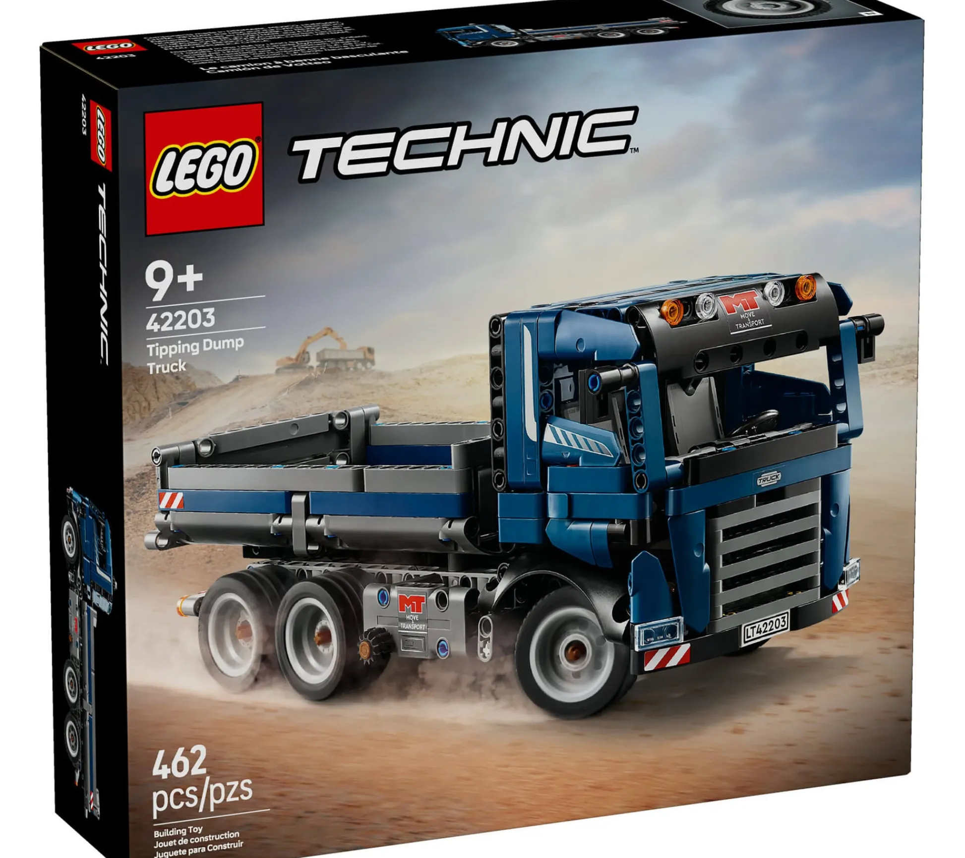 ToyHouse LEGO Technic 462-Piece Tipping Dump Truck Toy - Blue* Lego Technic|Lego Shop