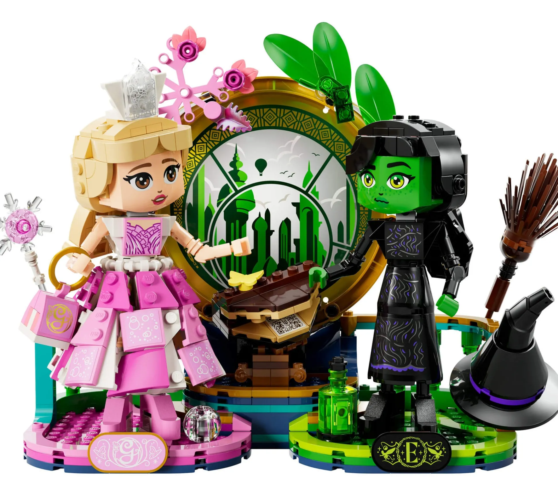 ToyHouse LEGO® Wicked Elphaba & Glinda Figures Fantasy Toy Construction Playset 75682* Lego Disney|Lego Shop