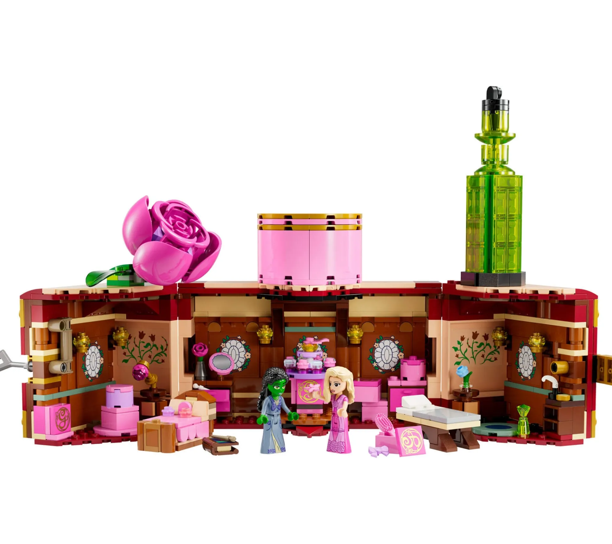 ToyHouse LEGO Wicked 740-Piece Glinda & Elphaba’s Dormitory Collectible Toy Model - 75683* Lego Disney|Lego Shop