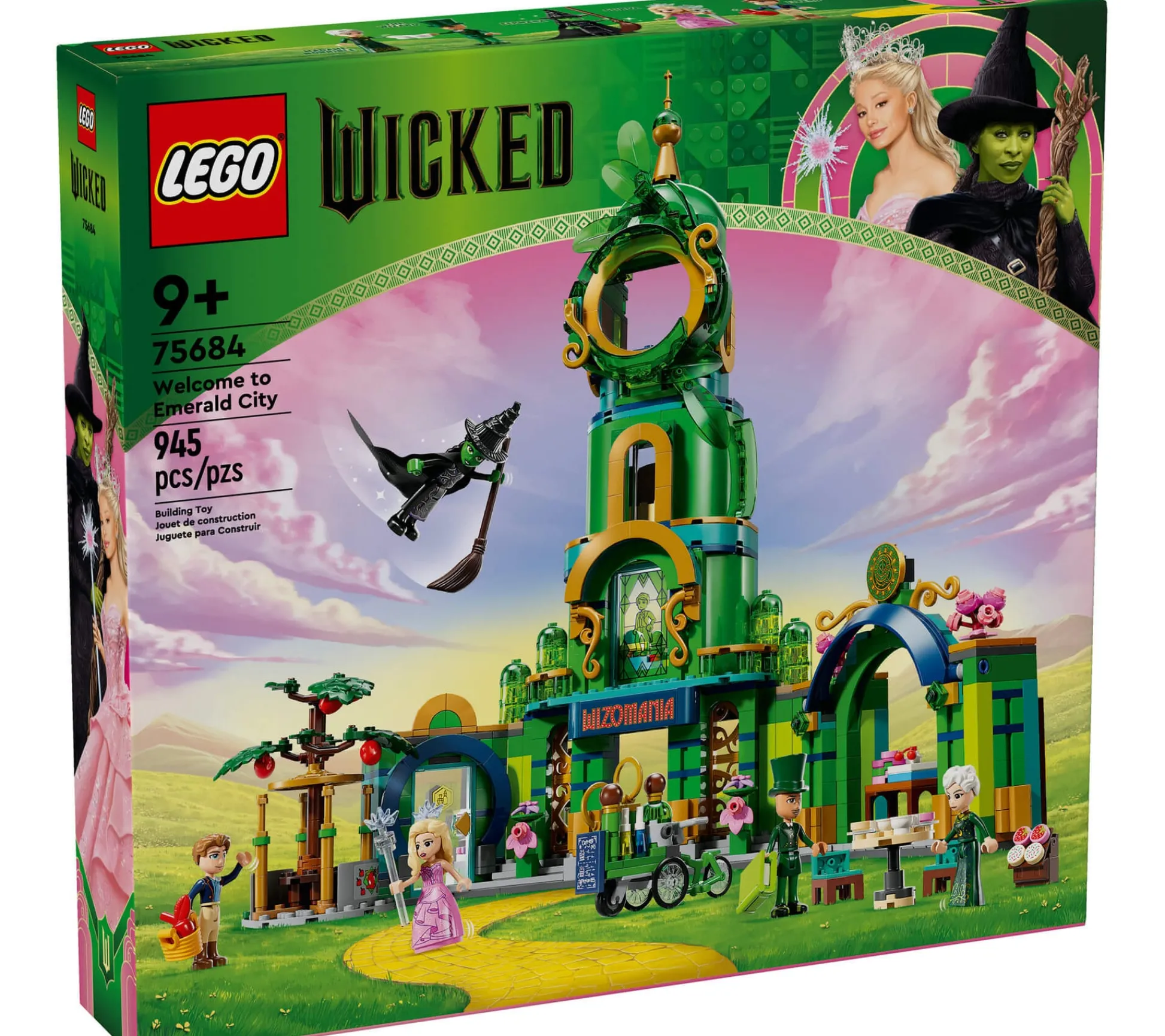 ToyHouse LEGO Wicked Welcome to Emerald City 945-Piece Collectible Toy* Lego Icons|Lego Shop