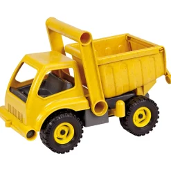 The Distribution Solutions Lena Eco Active Biodegradable Dump Truck - Yellow 11x8x6"* Preschool Education Toys & Activities|Preschool Vehicles