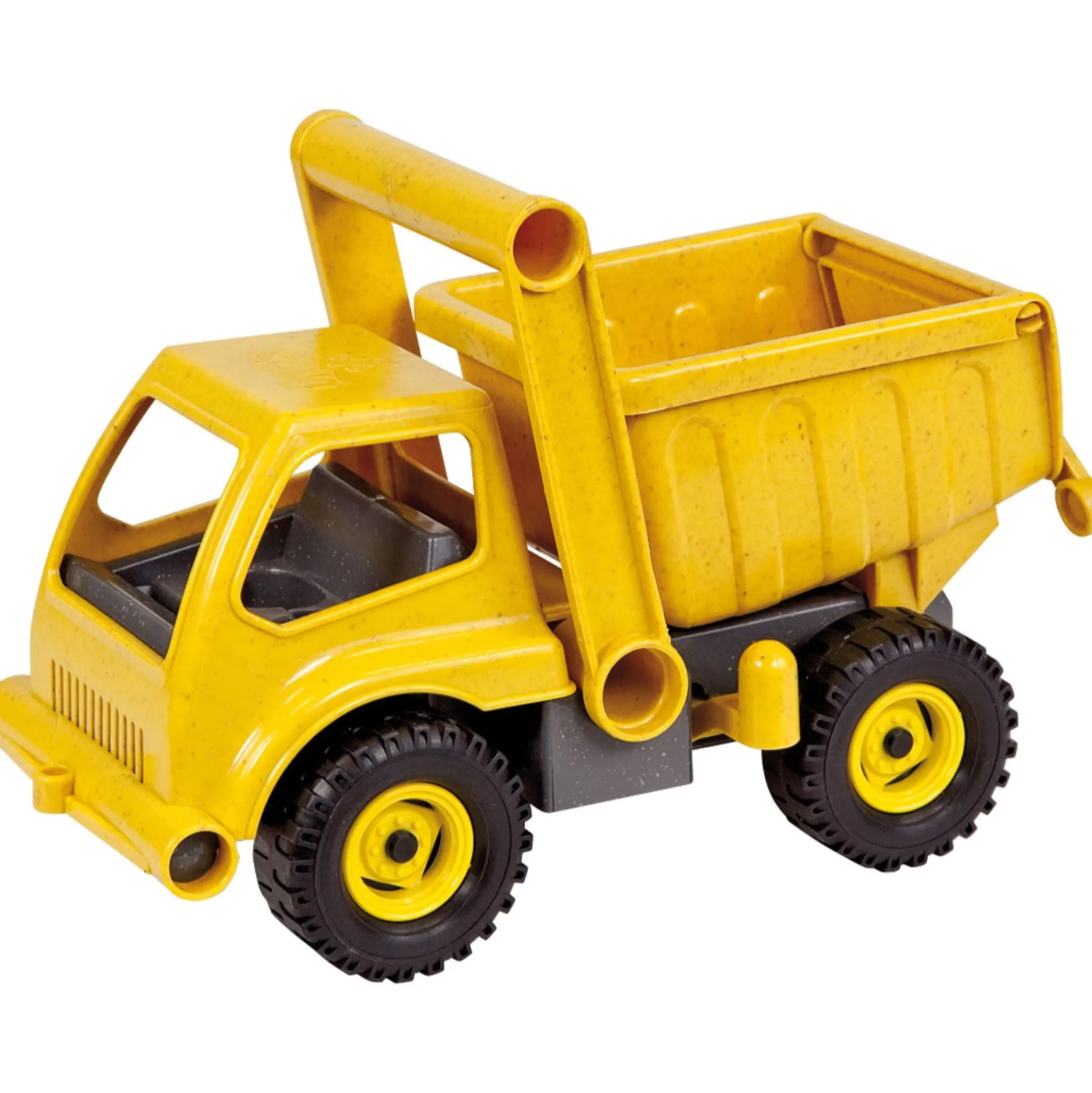 The Distribution Solutions Lena Eco Active Biodegradable Dump Truck - Yellow 11x8x6"* Preschool Education Toys & Activities|Preschool Vehicles