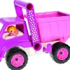 The Distribution Solutions Lena Eco Active Princess Pink Toy Dump Truck - Eco-Friendly Play* Preschool Education Toys & Activities|Preschool Vehicles