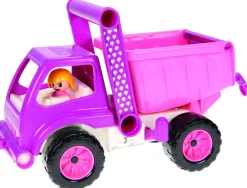 The Distribution Solutions Lena Eco Active Princess Pink Toy Dump Truck - Eco-Friendly Play* Preschool Education Toys & Activities|Preschool Vehicles