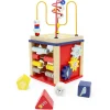 Flat River Group LEO & FRIENDS Alice 5-in-1 Activity Cube - Montessori-Approved Interactive Toy* Preschool Education Toys & Activities