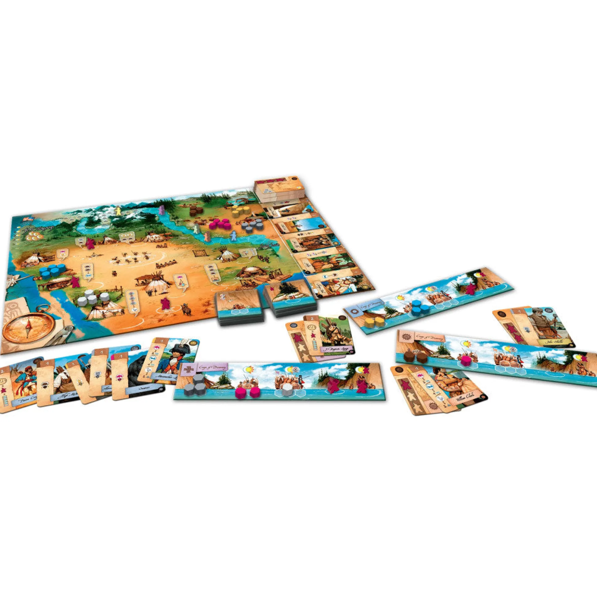 Flat River Group Lewis & Clark The Expedition Second Edition Strategy Board Game* Board Games|Role-Playing Games