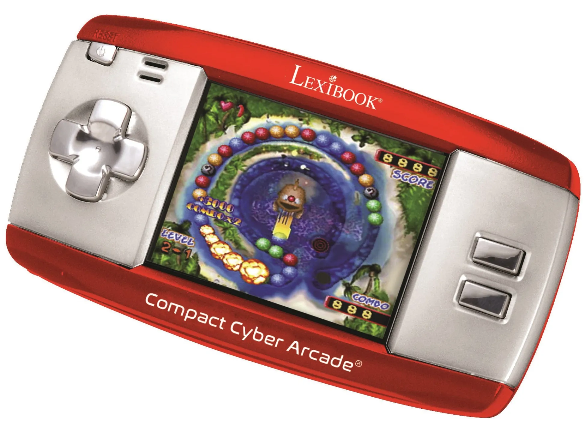 Lexibook Compact Cyber Arcade with 250 Games, Multi-Color Edition* Electronics