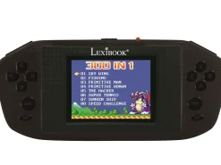 Lexibook Compact Power Arcade Handheld Gaming Console, 300 Games, Black* Electronics