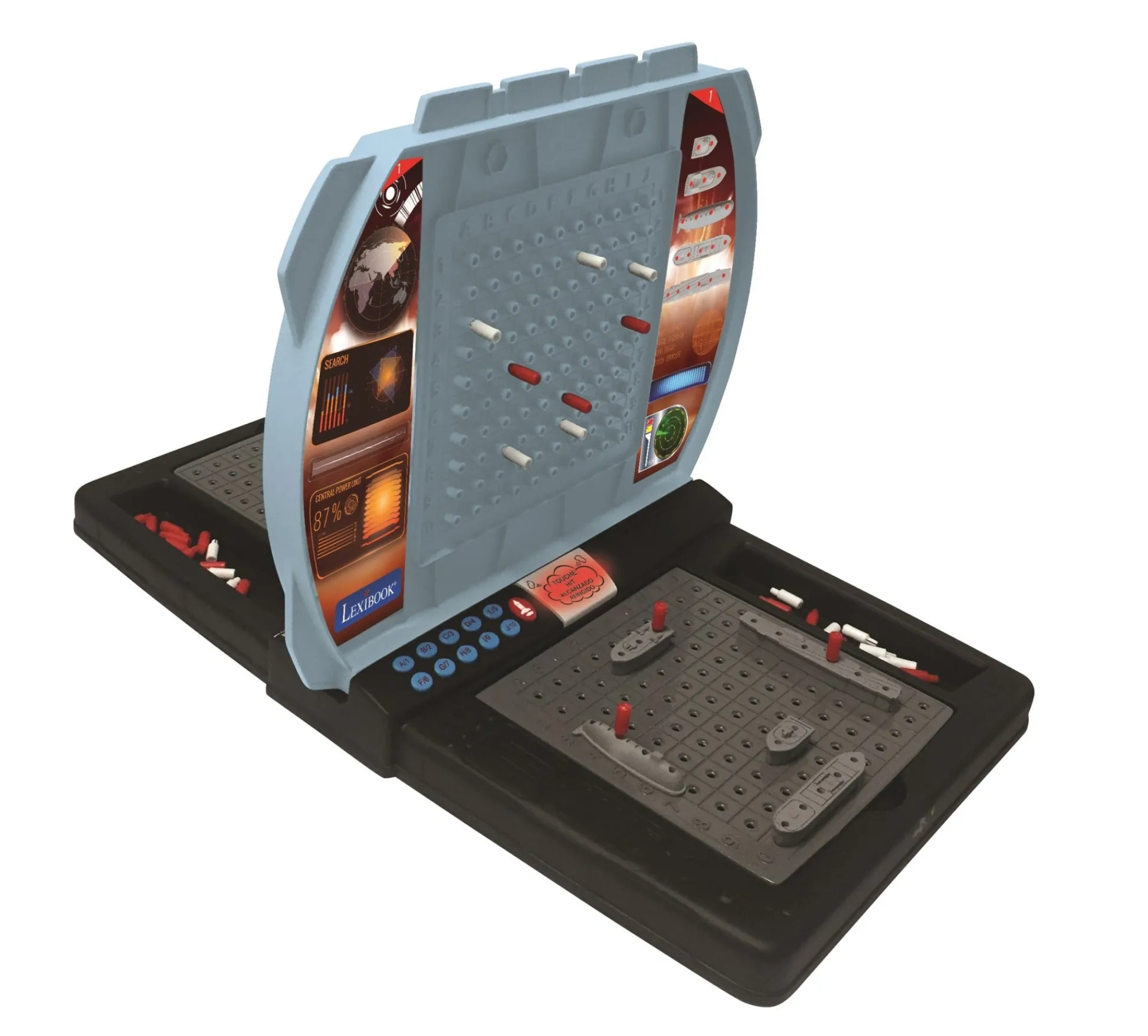 Lexibook Electronic Talking Sea Battle Game, Interactive Naval Warfare* Role-Playing Games|Board Games