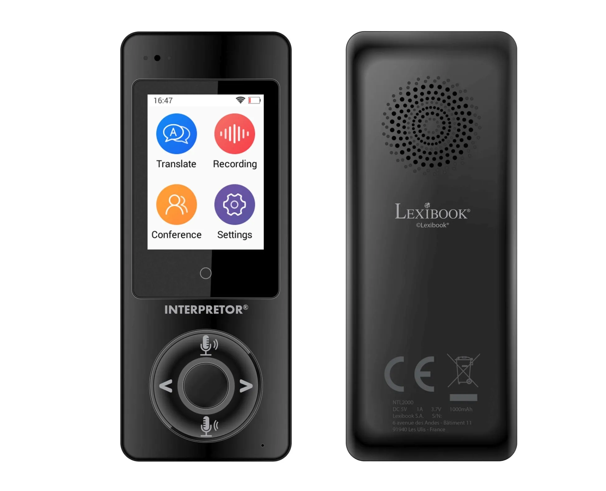 Lexibook Interpretor Translator - Multilingual Speech-to-Text Device* Electronics