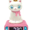 Lexibook Kitten-Themed Digital Alarm Clock with Nightlight - Interactive Sound Effects* Electronics