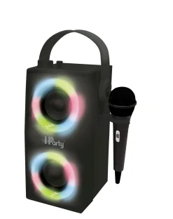 Lexibook Portable Bluetooth Speaker with Karaoke Microphone - Black* Karaoke Machines & Accessories|Electronics