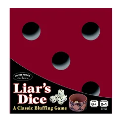 AreYouGame Liar's Dice Classic Bluffing Game by Front Porch Classics* Board Games|Role-Playing Games