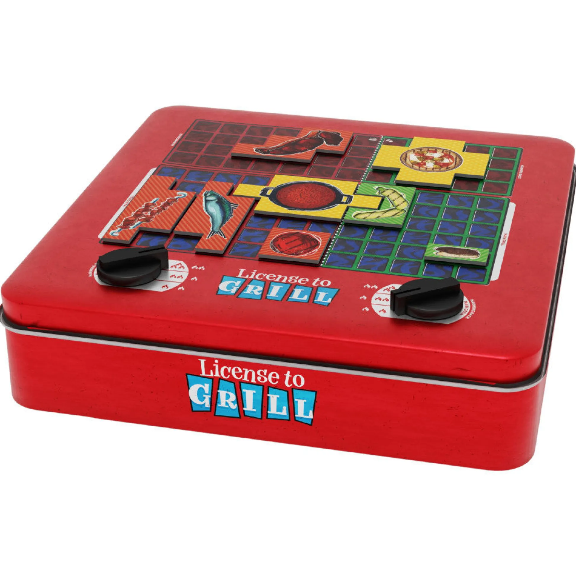Flat River Group License to Grill Premium Edition - Strategic Polyomino Placement Game for Ages 14+* Board Games|Role-Playing Games