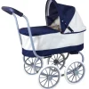 Flat River Group Lissi Classic Navy Baby Doll Pram with Adjustable Canopy* Social & Emotional Skills|Baby Dolls
