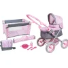 Flat River Group Lissi Deluxe 18" Baby Doll Pram Playset with Accessories* Social & Emotional Skills|Stuffed Animals & Plush Toys