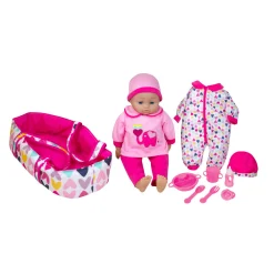 Flat River Group Lissi 16-inch Interactive Talking Baby Doll with Accessories* Social & Emotional Skills|Interactive Dolls & Pets
