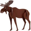Flat River Group Little & Wood: Medium Moose 3D Wooden Puzzle Kit* Puzzles