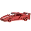 Flat River Group Little & Wood: Medium Red Sports Car 3D Wooden Puzzle Kit* Puzzles