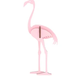 Flat River Group Little & Wood: Pink Flamingo 3D Wooden Puzzle Kit* Puzzles