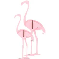 Flat River Group Little & Wood: Pink Flamingo 3D Wooden Puzzle Kit* Puzzles