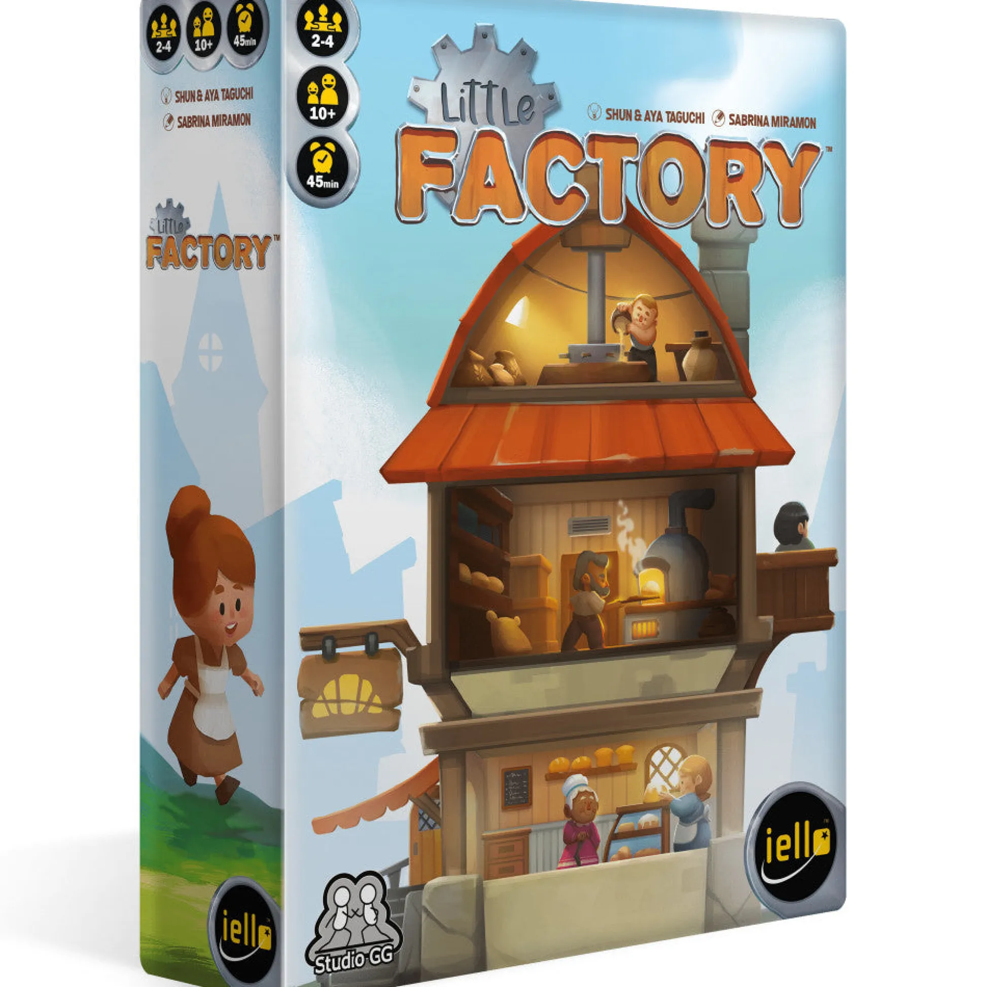 Flat River Group Little Factory Resource Management & Building Card Game by IELLO* Card Games
