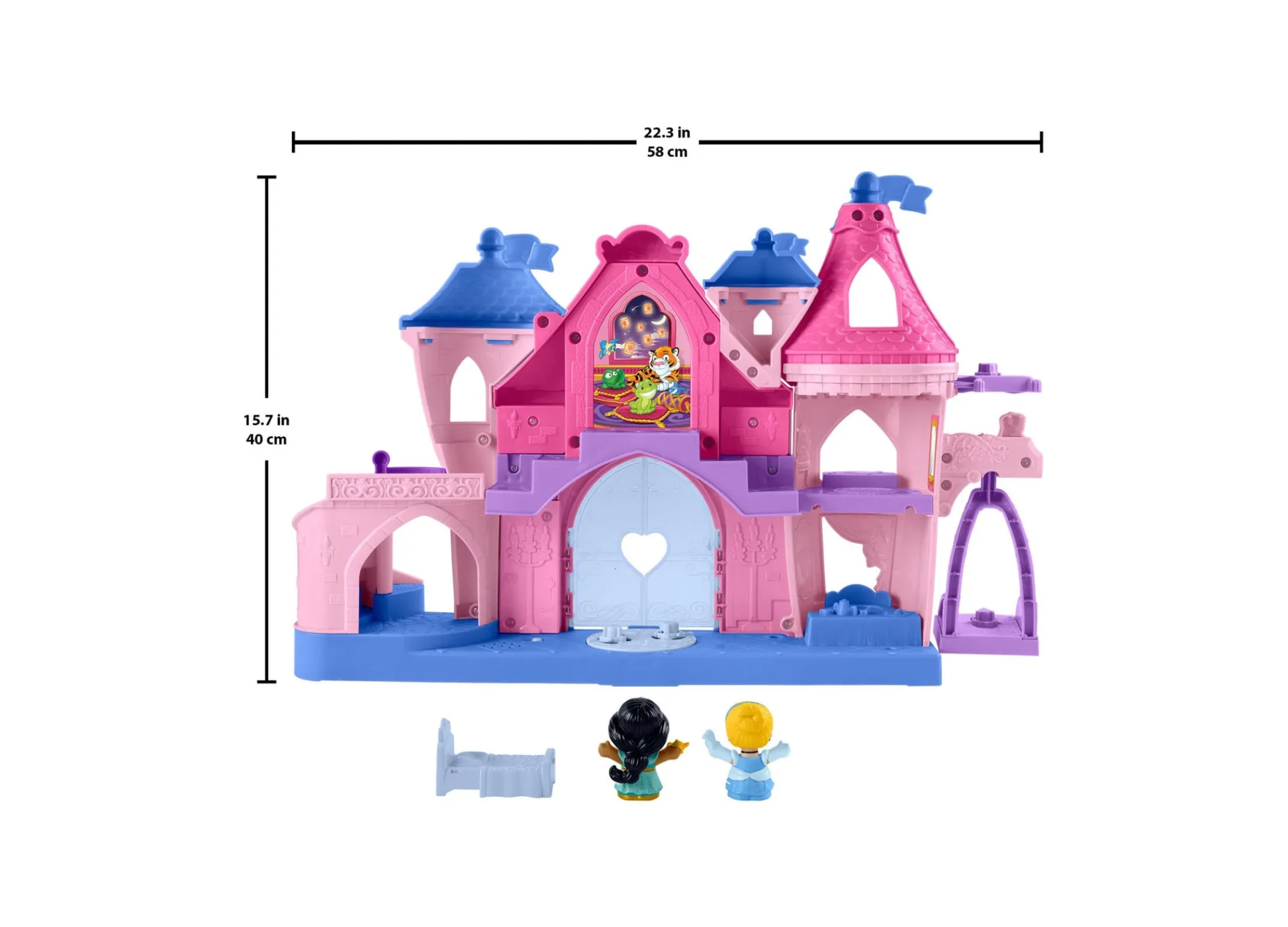 Macy's - Supplier Little People Disney Princess Magical Lights Dancing Castle Playset* Preschool Figures & Playsets