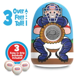Flat River Group Little Tikes Jumbo Inflatable Baseball Trainer - Develop Throwing Skills* Toy Sports