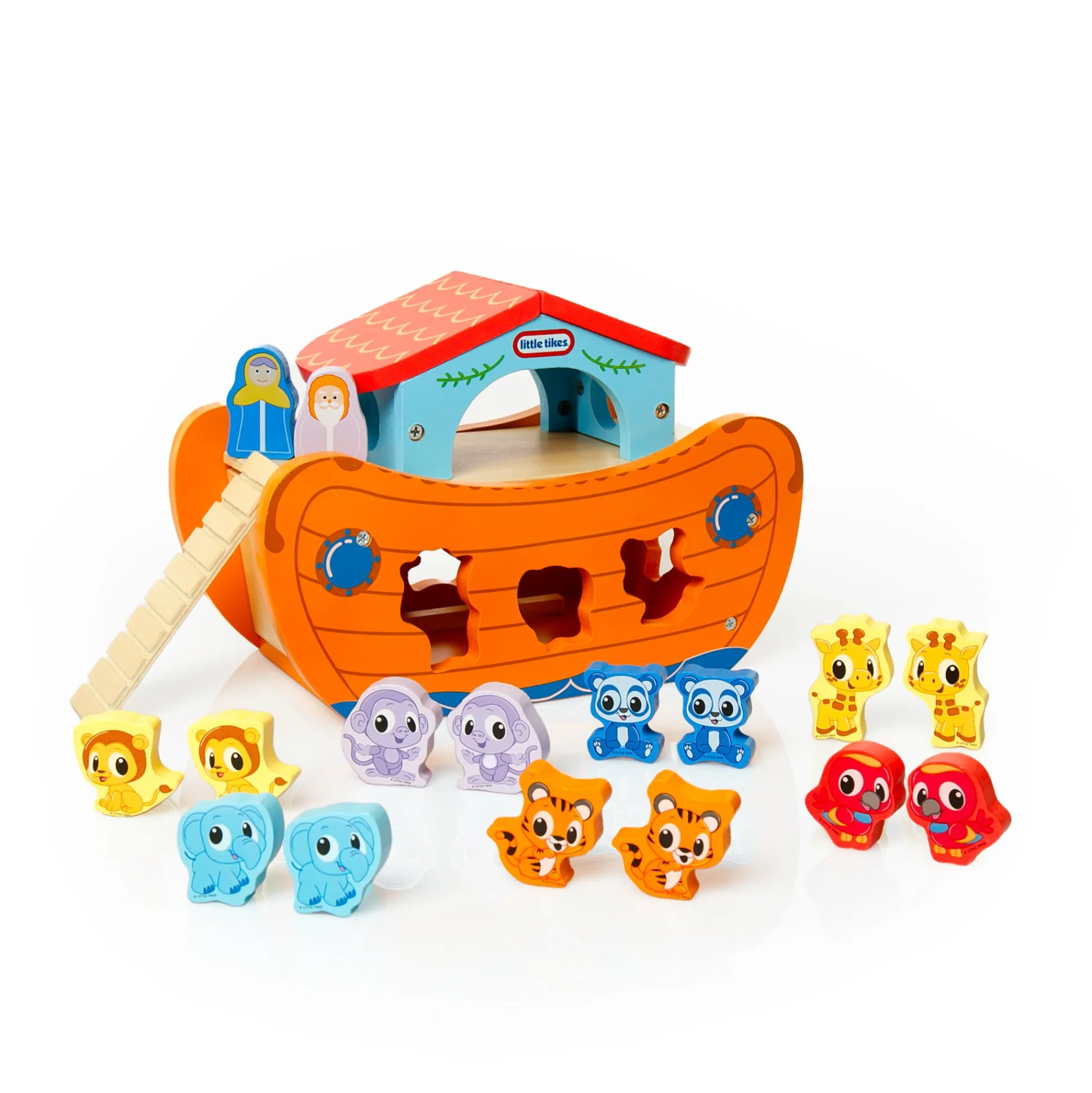 The Distribution Solutions Little Tikes Wood Animal Ark Adventure Set* Preschool Education Toys & Activities|Preschool Figures & Playsets