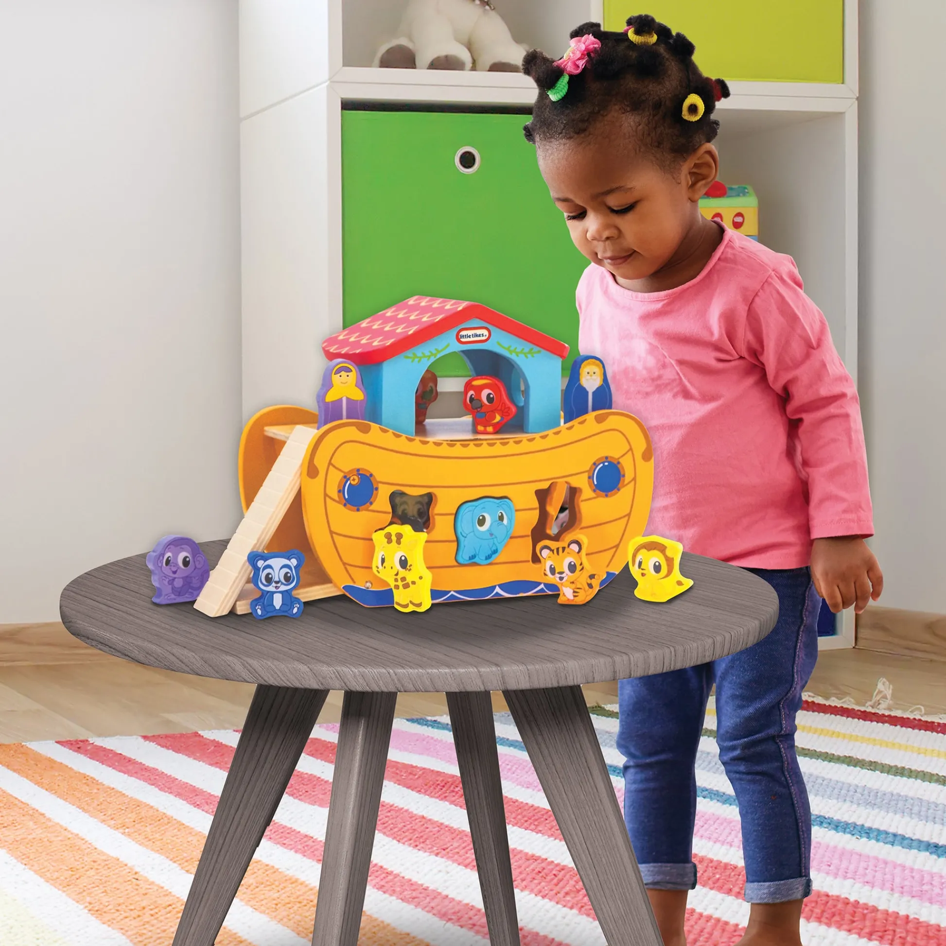 The Distribution Solutions Little Tikes Wood Animal Ark Adventure Set* Preschool Education Toys & Activities|Preschool Figures & Playsets