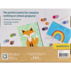 Flat River Group Little Yellow Bicycle Kids' Tempera Paint Kit - 18 Vibrant Colors* Drawing, Color & Painting