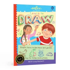 Flat River Group Lizzy Rockwell's eeBoo Art Book 1: Learn to Draw Simple Forms*Kids Kids Books|Drawing, Color & Painting