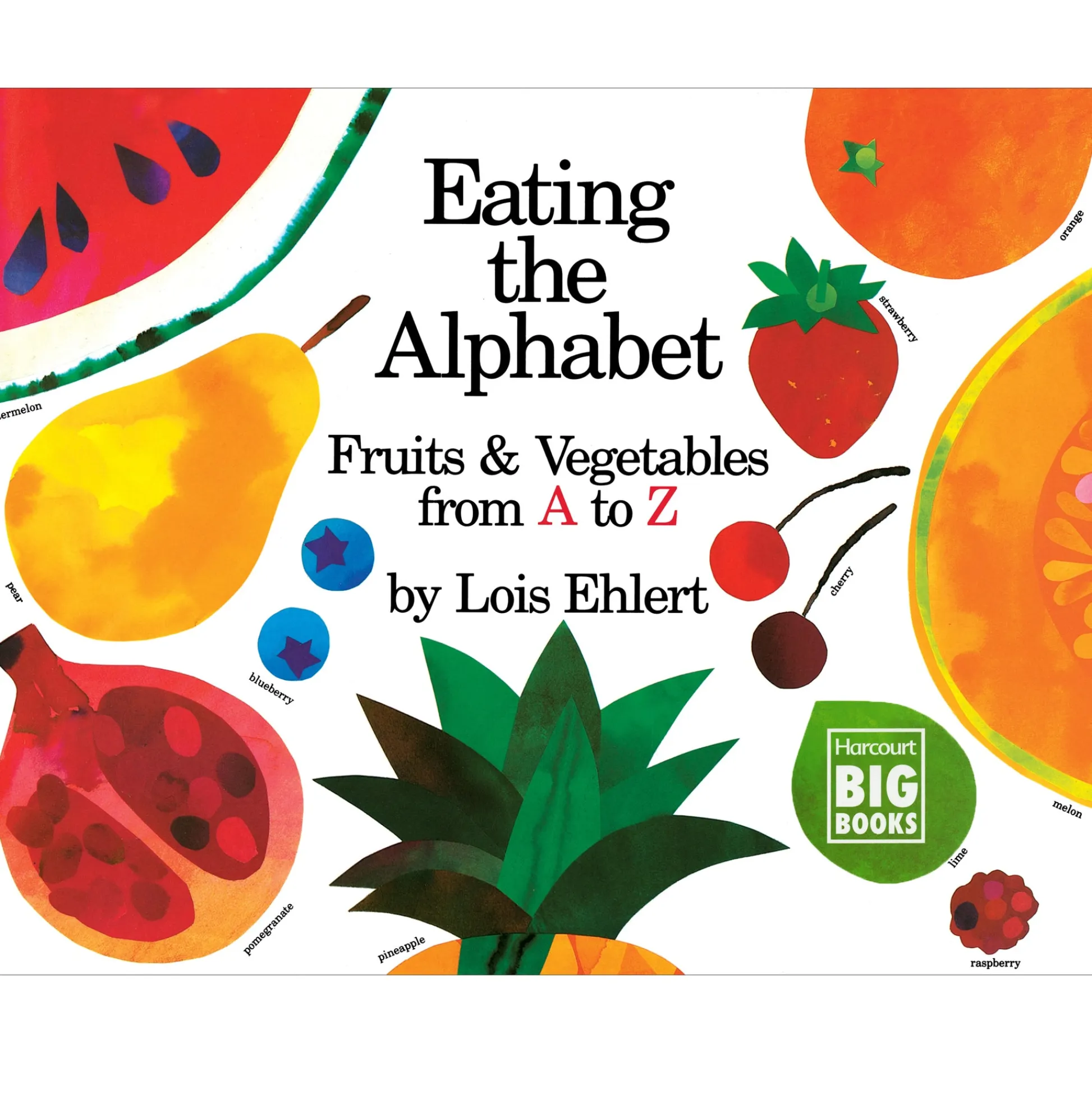 Educators Resource Lois Ehlert's Eating the Alphabet Big Book - Preschool to Grade 3*Kids Reading, Writing & Speech|Kids Books