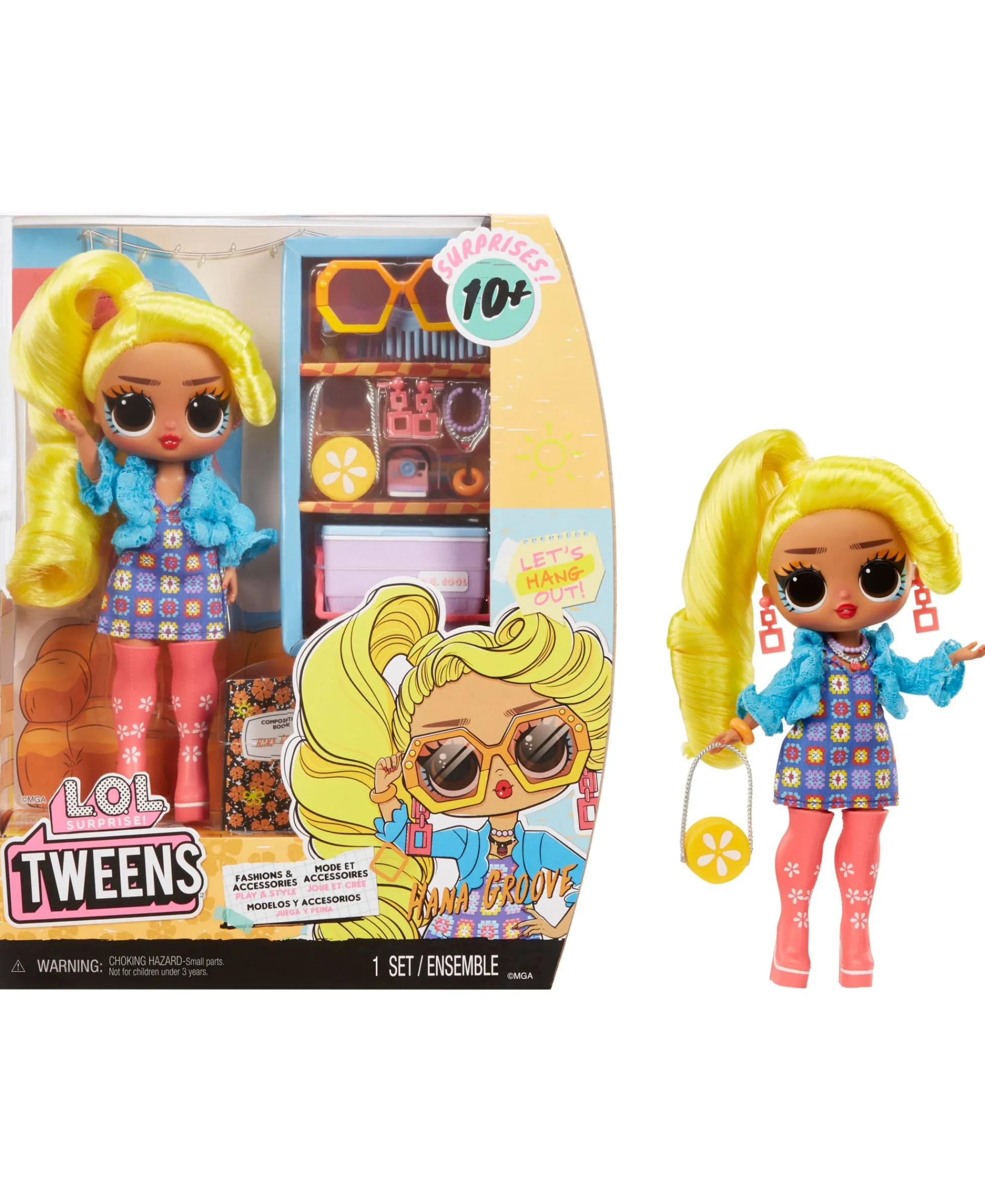 Macy's - Supplier LOL Surprise! Tweens - Hana Groove Fashion Doll* Fashion Dolls|Stuffed Animals & Plush Toys