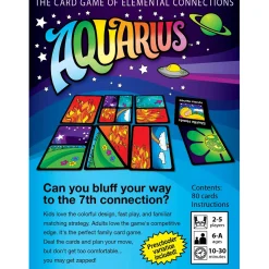 Educators Resource Looney Labs Aquarius Version 3.0 Element Matching Card Game* Card Games
