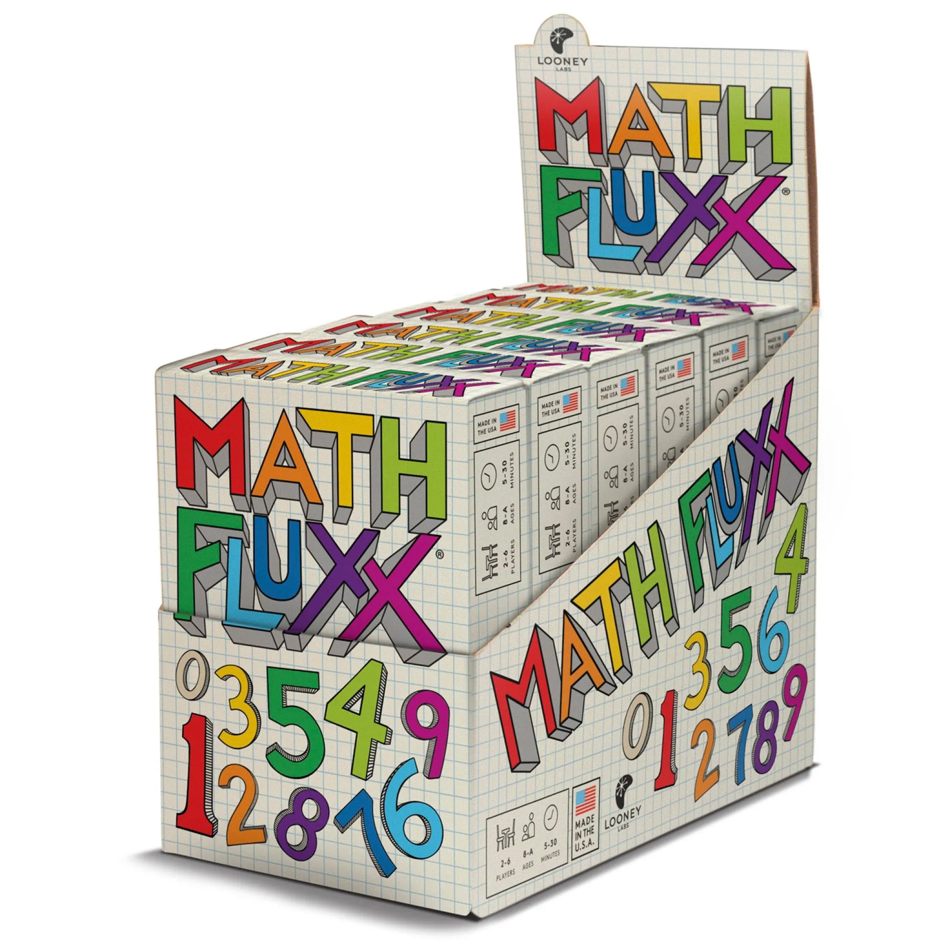 Educators Resource Looney Labs Math Fluxx 2.0 Card Game* Card Games